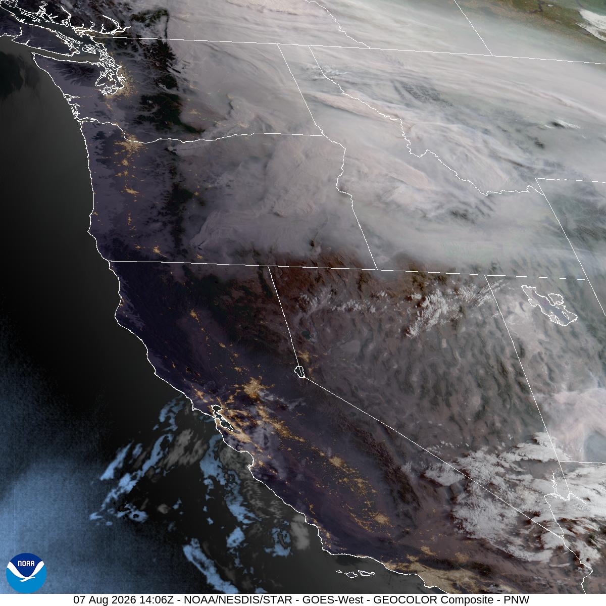 Satellite Imagery western US